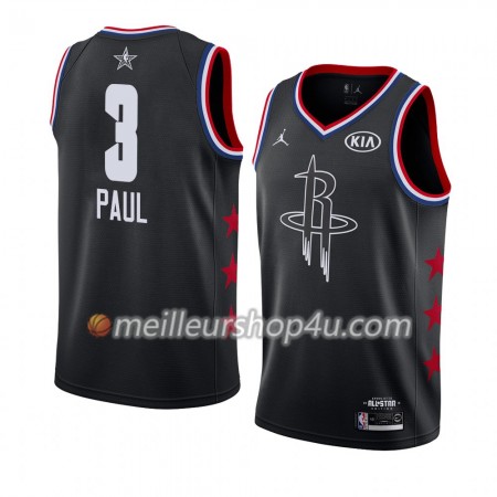 Maillot Basket Homme Houston Rockets Chris Paul 3 2019 All-Star Jordan Brand Noir Swingman